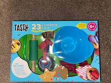 Tasty Kids Cookie Kitchen Set 23 Piece Baking Decorating Cutters Measuring Kit