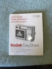 Kodak User's Guide C340 Zoom Digital Camera Easy Share USED 