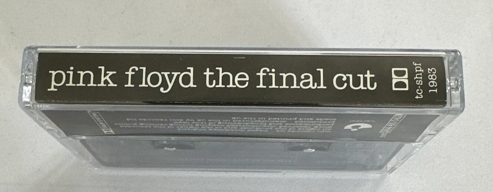 Pink Floyd - The Final Cut - Cassette -  tc-shpf 1983  VG+ / M Condition - Image 4 of 4