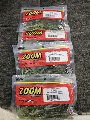 Zoom Bait 001-015 U-Tale 6'' Watermelon Seed 20 Pk Fishing Soft Plastic Lure
