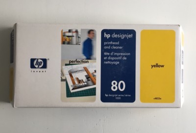 hp designjet 80 gelb druckkopf hp 80 druckkopf gelb hp c4823a hp designjet 1050