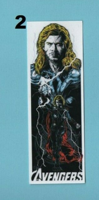 Marvel Comics Thor Retro Vinyl-Aufkleber-Set - 5 Stück, 10x12,5 Cm, Offiziell Lizenziert