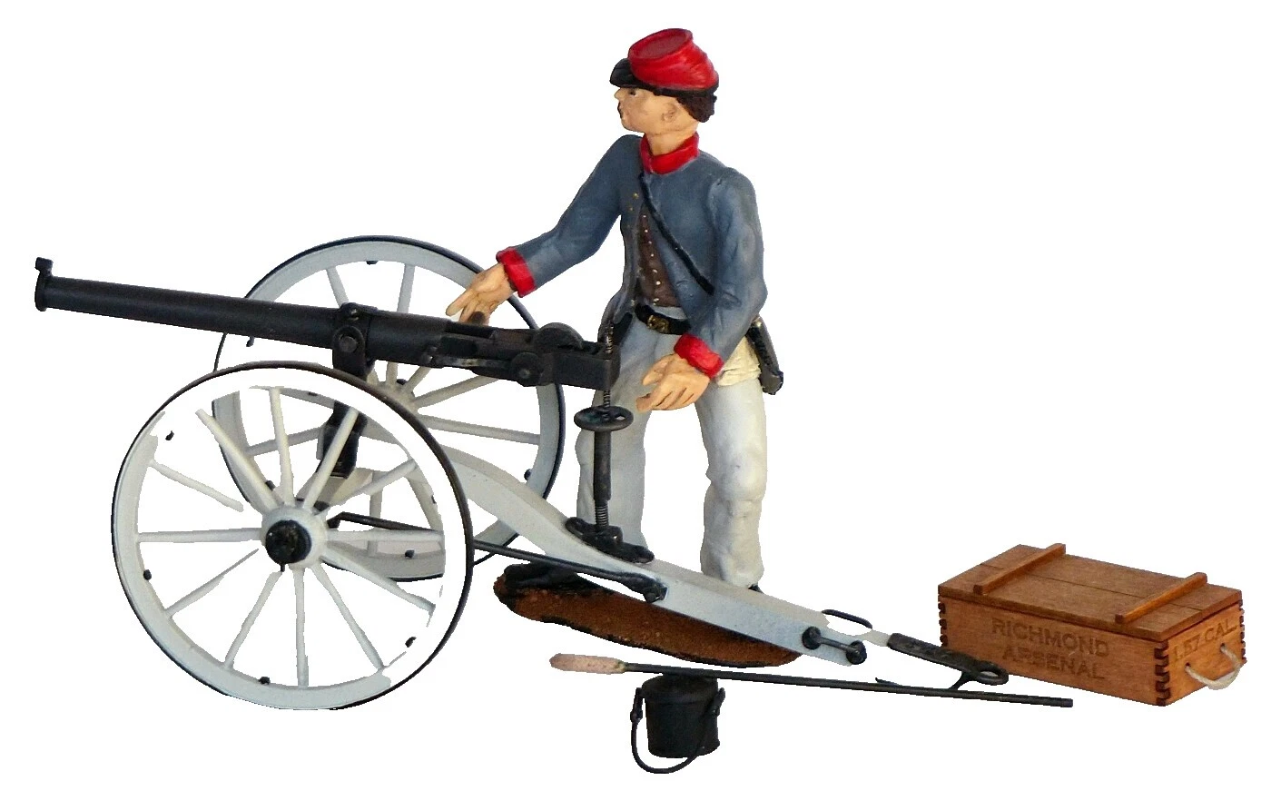 Cañón de madera tanques y vehículos militares diecast