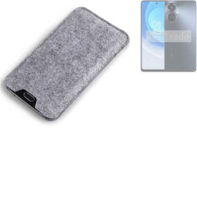 Schutzhülle für Tecno Camon 19 Pro Filz Case Sleeve Tasche Pouch