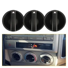3Pcs Switch Knob Heater Climate Control Button For A/C Toyota Tacoma 2005-2011