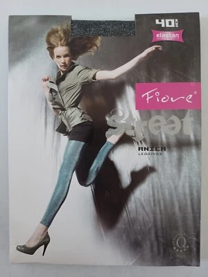 FIORE LEGGING ANICA 40 DEN COULEUR NOIR PAILLETE REF S6005 - Photo 1/4