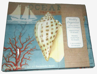 COASTAL WEEKLY ORGANIZER OCEAN Traders Emporium