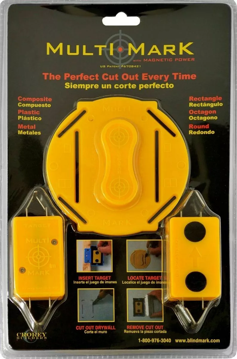 Multi mark drywall cutout on sale locator tool