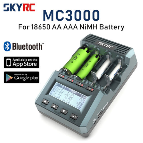 SKYRC MC3000 LCD Smart Battery Charger for AA AAA NiMH NiCd Rechargeable Battery - Picture 1 of 13