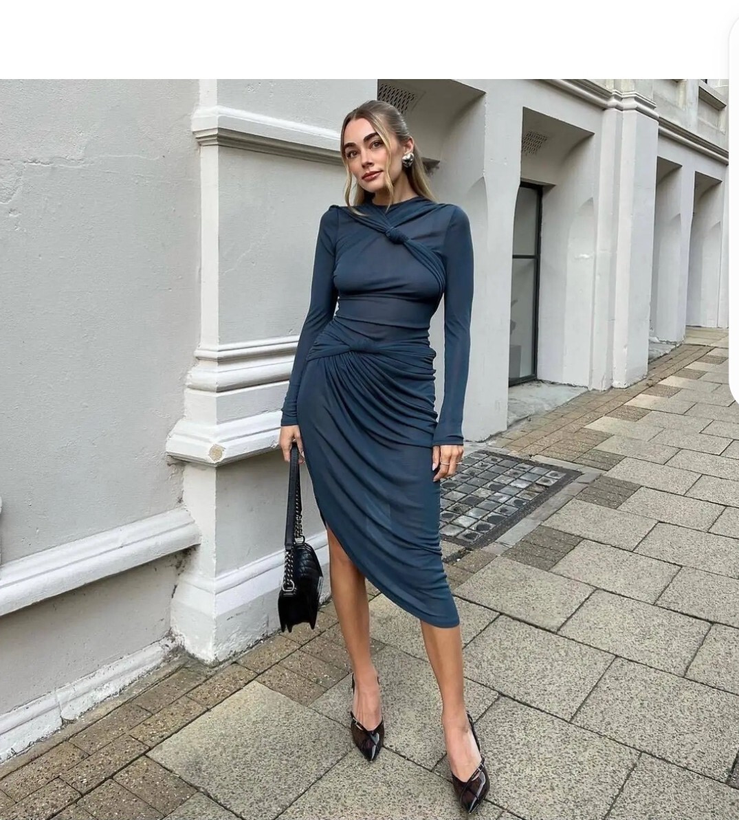 asymmetric dress zara Zara - White Asymmetric Dress