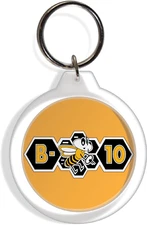 Allis Chalmers B-10 Farm Garden Tractor Logo Keychain Keyring lawn mower part