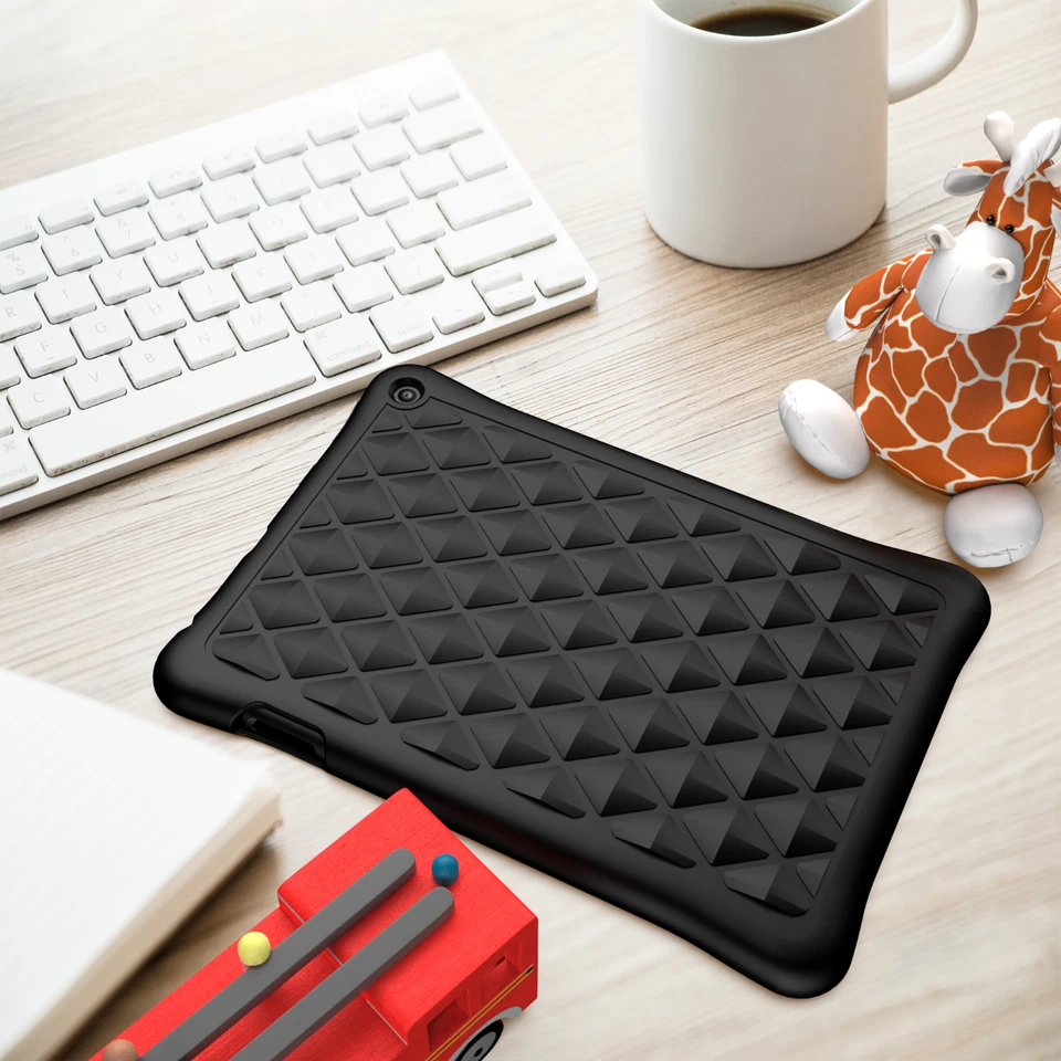 For Kindle Fire HD 8 & HD 8 Plus 12th 2022 Silicone Case Shock Proof Back Cover - Image 2 of 4