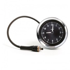 60mm 12v Clock Black Dial 1950s 1960s Jaguar Aston Martin Fast Postage 60mm 12v Clock Black Dial 1950s 1960s Jaguar Aston Martin Fast Postage
