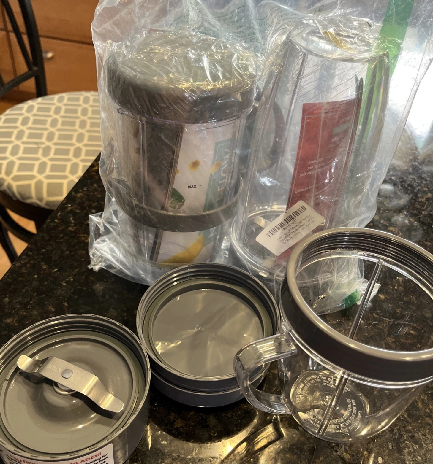 NutriBullet Blender Cups & Blade Replacement Set 600W Blenders
Opens in a new window or tab