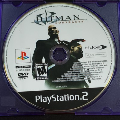 Hitman: Contracts (Sony PlayStation 2, 2004) Disc Only