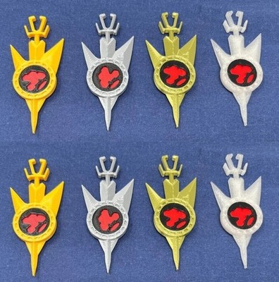 Star Trek Discovery Terran Empire Badges 2 Sets-8 Magnet Pins-3D Printed