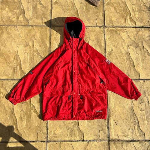Timberland Performance waterproof light weight Coat red true size fits XXXL - Picture 2 of 18