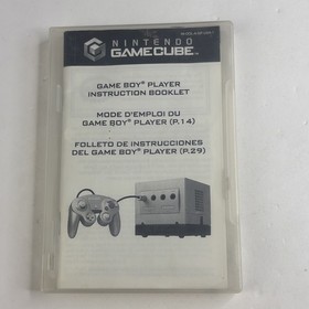 Game Boy Player Game Cube Disc & Case Manual, Only, Tested & Working
