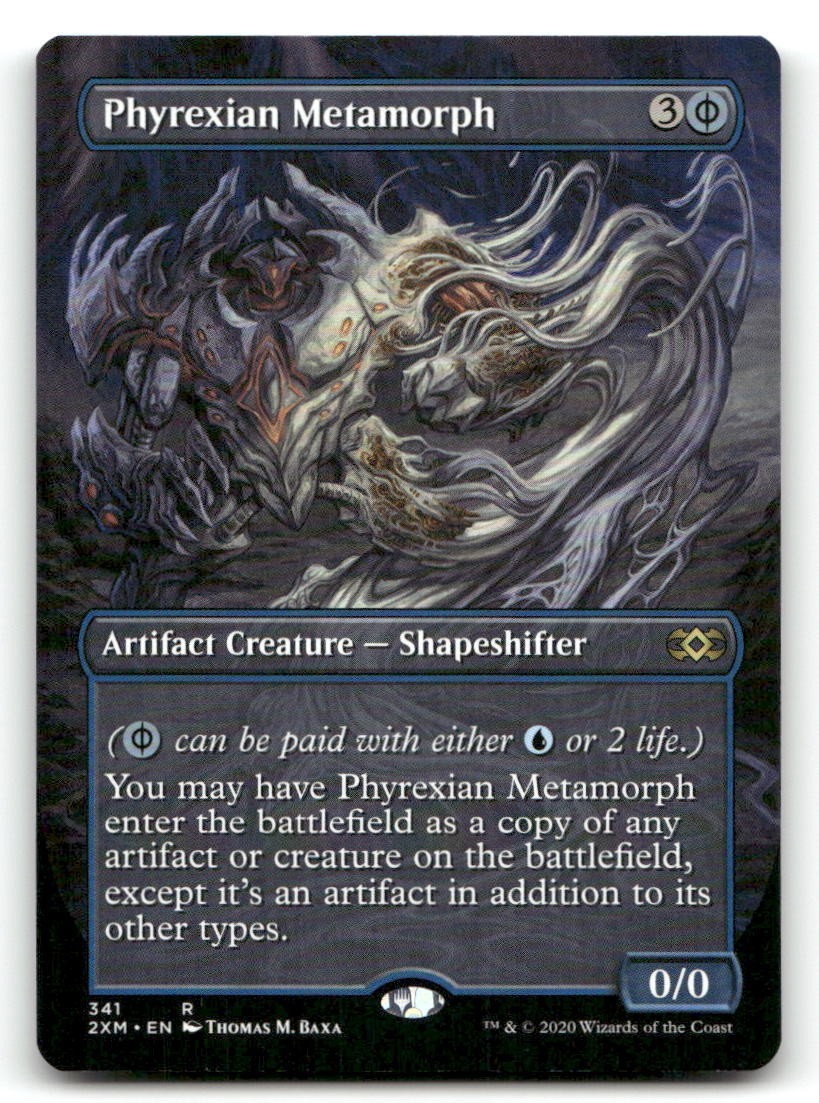 Phyrexian Metamorph (Borderless) Double Masters 341 LP Magic