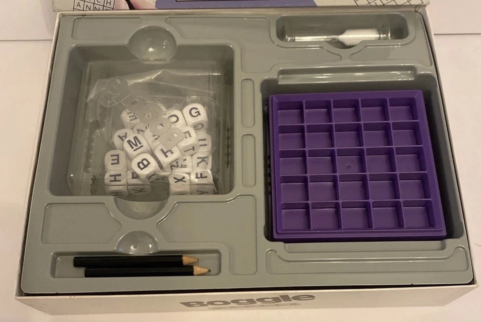 Vintage 1993 Boggle Master Word Board Game - Parker - Christmas Family Fun - Image 3 of 4