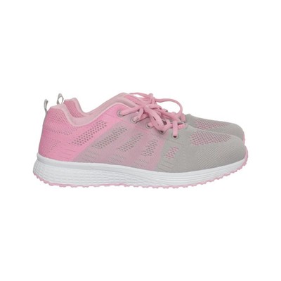 Trainingsschuhe, Größe: 42, Pink/Grau, Damen #ESq