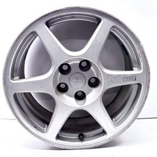 03-05 MITSUBISHI LANCER EVOLUTION 8 GSR EVO8 OEM ENKEI WHEEL RIM 17X8 +38 Dent