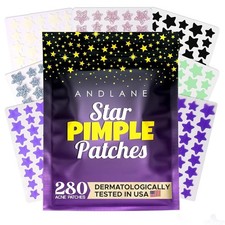 280Pcs Star Pimple Patches for Face - Hydrocolloid Acne Blemish Pimple Patches C