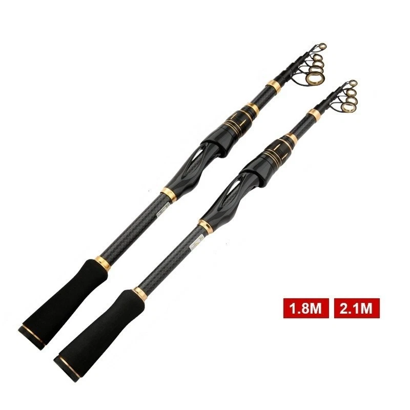 Professional Telescopic Fishing Rod High Sensitivity Fast Action Travel Pole