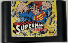 Superman (1992) (Sega Genesis, 1992) AUTHENTIC GAME, WORKS GREAT!