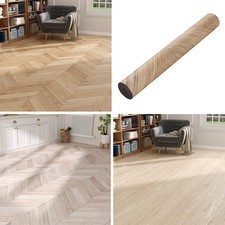 3m Wood Effect Waterproof Vinyl Flooring Roll Kitchen & Bathroom Lino decoration