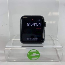 GPS Only Apple Watch Series 3 42MM Space Gray Aluminum NQL12LL/A Face Only