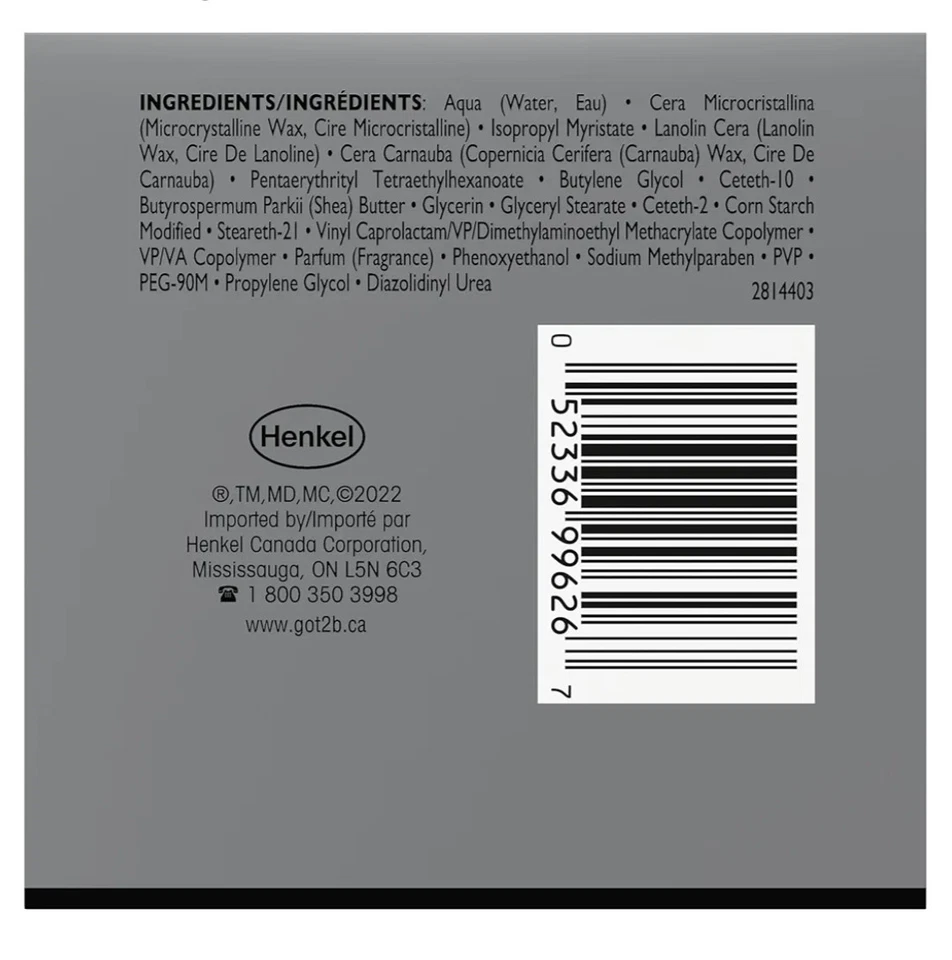 Got2B In Play Sculpt Paste Touchable Styles Tousle Mold Rough Up 2 oz (3 PACK) - Image 2 of 4