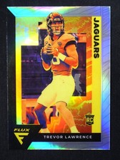 2021 Panini Chronicles FLUX Trevor Lawrence SILVER Rookie RC #FX-1