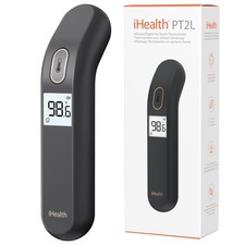 Touchless Thermometer for Adults and , Color-Coded Alert Silent Mode, 1-Sec...