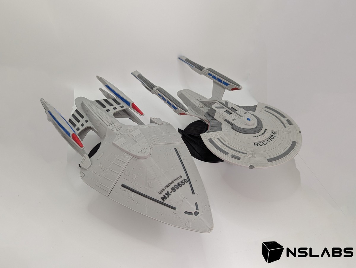 U.S.S.プロメテウスNX-59650 Amazon.com: Eaglemoss Collections U.S.S. Prometheus NX-59650