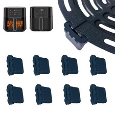 GSZN Air Fryer Rubber Feet for Chefman 4QT For 6QT 9QT, Black