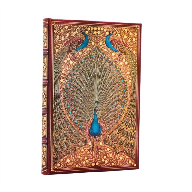 Hafiz’s Peacocks (Sangorski & Sutcliffe) Mini Unlined Hardcover Journal