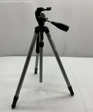 QSX Digi Pro 8500 Silver Durable Lightweight Camera Accessory Tripod
