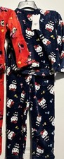 Set Pijama Small 4/5 year Girl Long Sleeve Minnie Mouse Y Hello Kitty