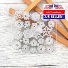 Tiny confetti flowers metal cutting dies cut machine cutter die