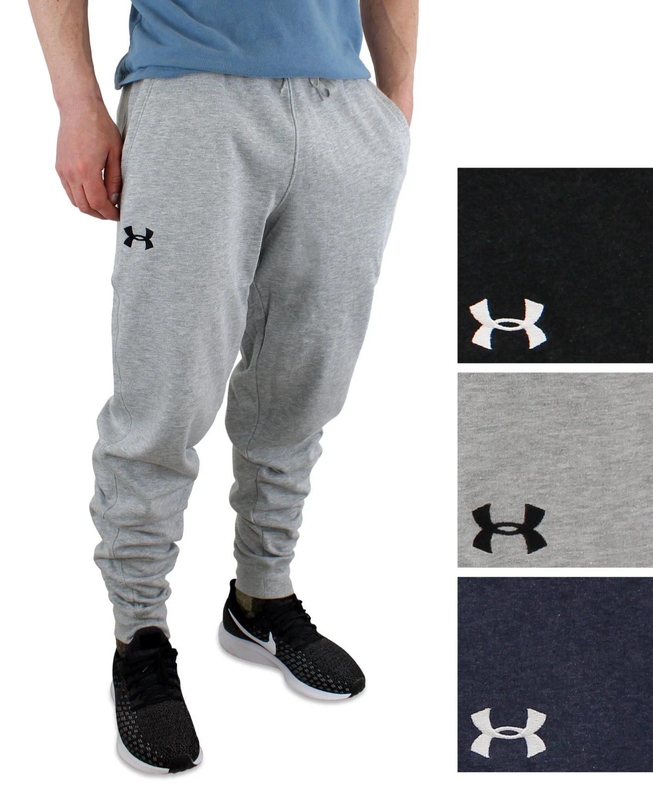 Under Armour Jogger Sweatpants Men's Hustle Fleece Loose Fit Tapered Leg 1317455
Opens in a new wind