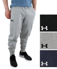 Under Armour Jogger Sweatpants Men's Hustle Fleece Loose Fit Tapered Leg 1317455
