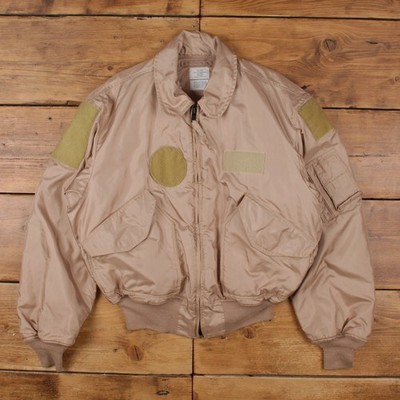 Ashland Sales And Service Co Bomber Fliegerjacke XL CWU-45P Flieger beige