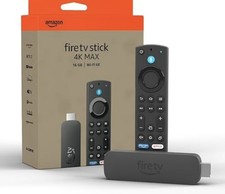 AMAZON FIRE TV Stick 4K MAX, Wi-Fi 6E, 2.0 GHz, 16GB/ALEXA Voice Remote Enhanced