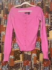 iangenis Angora Lambswool Size m Pink Y2K