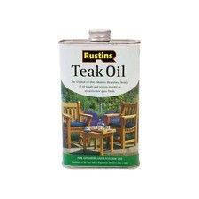 Rustins Teak Oil 500ml 27.98 per litre
