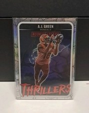 2025 Panini Rookies & Stars Thrillers Silver A.J. Green #9, Bengals
