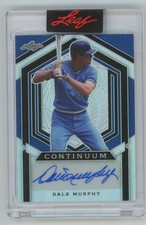 Dale Murphy 2023 Leaf Metal Continuum Auto /107 #MC-174