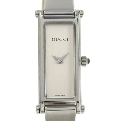 GUCCI 1500L Case Size 30mm x 12mm Wrist Size 16cm Ladies Used