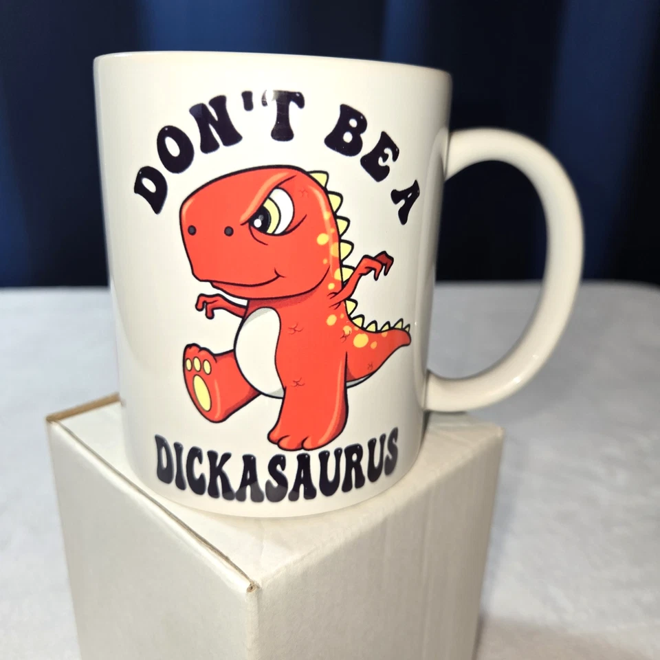 Taza de regalo "Dont Be A" divertida taza de café 12 oz cumpleaños sarcasmo mordaza regalo Foto 2 de 4